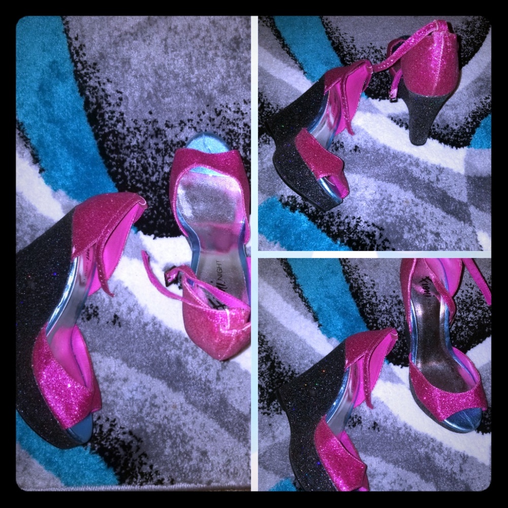 Shoes.Never worn but, scuffed a little from moving